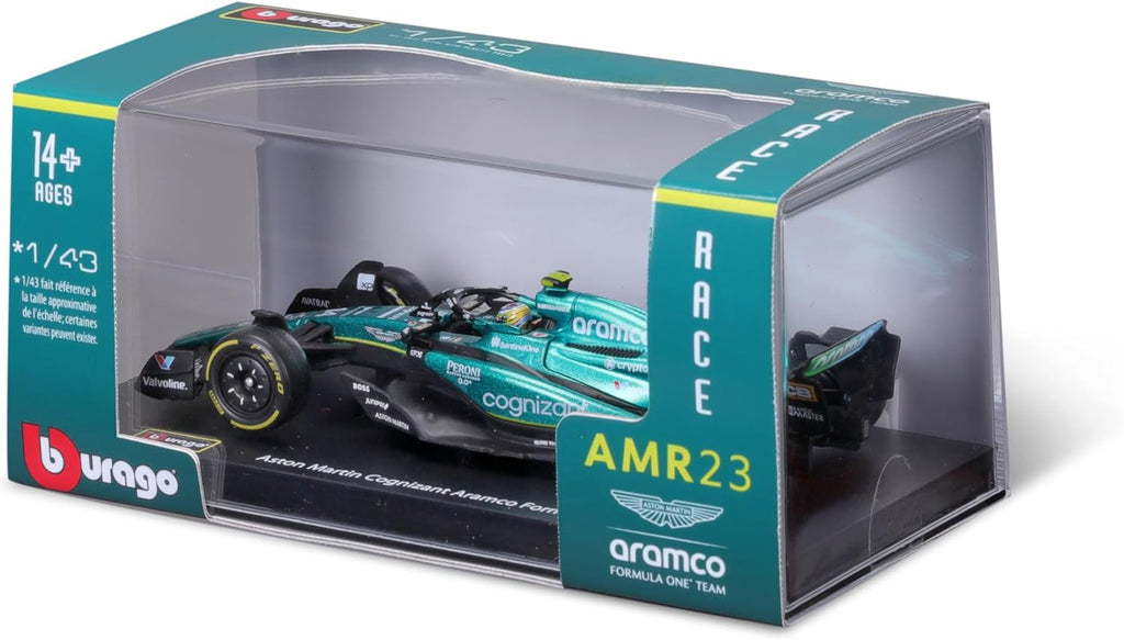 1:43 Race Aston Martin AMR23 (2023) W/Driver